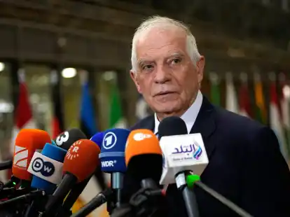 Der EU-Au&szlig;enbeauftragte Josep Borrell.