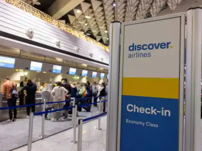 Bei der Lufthansa-Tochter Discover Airlines droht ein Streik der Piloten.