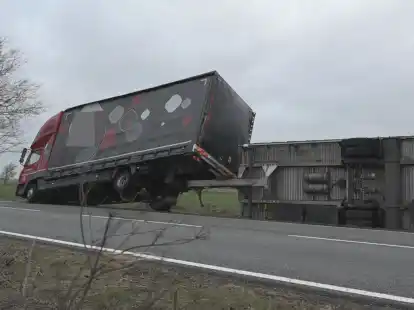 Die B 212 war zeitweise gesperrt.