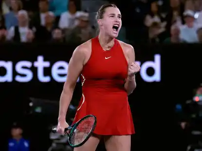 Aryna Sabalenka hat das Finale der Australian Open erreicht.