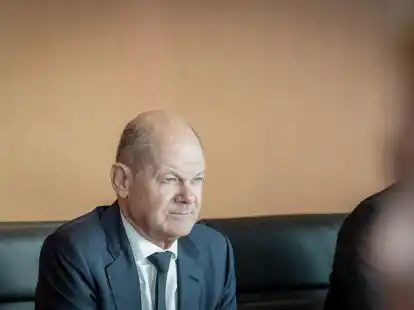 Bundeskanzler Olaf Scholz (SPD) betont, dass die heutige Demokratie auf dem zentralen Bekenntnis &laquo;Nie wieder&raquo; gr&uuml;nde (Archivbild).