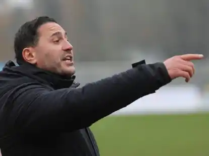 Musste mit dem Punkt leben: VfB-Trainer Fuat Kilic