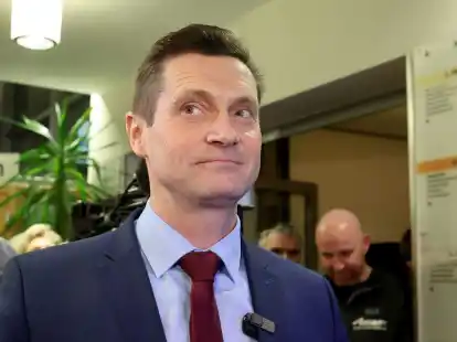 AfD-Kandidat Uwe Thrum hat die Stichwahl verloren.
