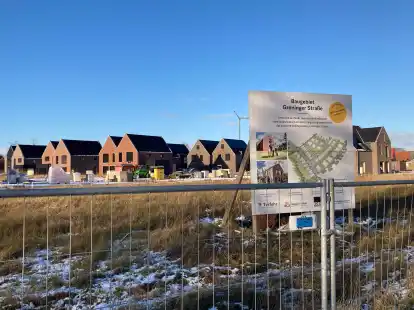 Das Baugebiet &bdquo;Groninger Stra&szlig;e&ldquo; in Leer: Noch sind ein Grundst&uuml;ck und Immobilien verf&uuml;gbar.