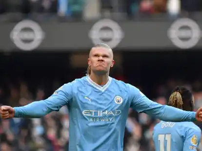 Erling Haaland steht nach fast zweimonatiger Verletzungspause vor der R&uuml;ckkehr in den Kader von Manchester City.