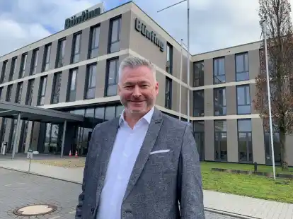 Zufrieden mit der gesch&auml;ftlichen Entwicklung bei B&uuml;nting: Vorstandschef Markus Buntz