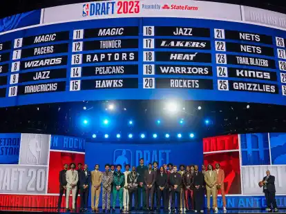 In diesem Jahr geht der NBA-Draft &uuml;ber zwei Tage.