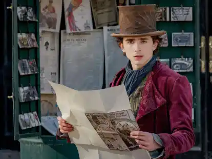 Timoth&eacute;e Chalamet spielt Willy Wonka charmant und nicht so schrullig wie seine Vorg&auml;nger.