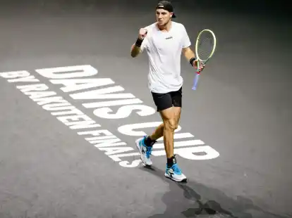 Jan-Lennard Struff f&uuml;hrt nach der Absage von Alexander Zverev das deutsche Davis-Cup-Team an.