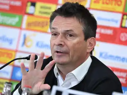 Der Sportvorstand vom 1. FSV Mainz 05 Christian Heidel deklariert die n&auml;chsten Heimpartien zu &laquo;zentralen Spielen&raquo; im Abstiegskampf.