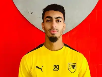Angreifer Achraf El Mhamdi (21) ist zum Fußball-Landesligisten SVW gewechselt.