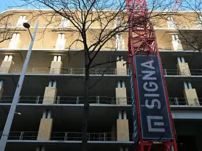 Das sogenannte Lamarr-Kaufhaus sollte im zweiten Halbjahr 2025 er&ouml;ffnet werden.