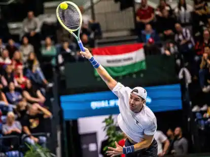 Jan-Lennard Struff hat sein Duell gegen Marton Fucsovics verloren.