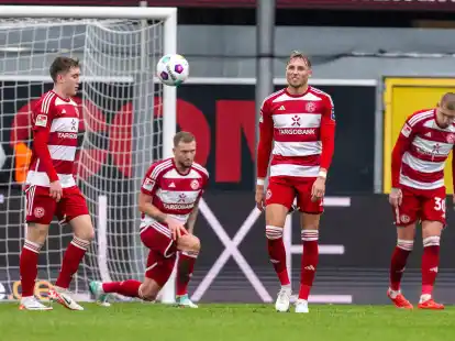 Die Fortuna musste sich in Paderborn geschlagen geben.