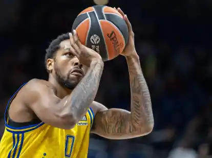 Mit 19 Punkten bester Werfer der Berliner beim 98:88 gegen Ulm: Sterling Brown.