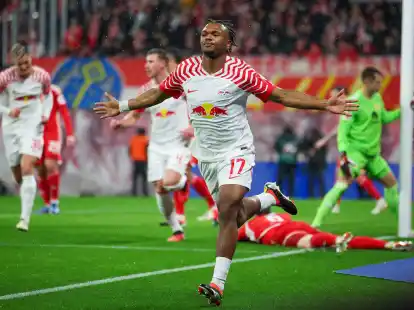 Brachte Leipzig gegen Union in F&uuml;hrung: Lois Openda.