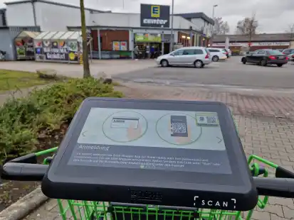 So praktisch sind die Selbstscanner in Friesoyther Supermärkten
