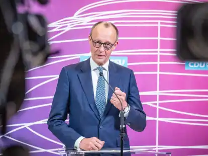 Friedrich Merz: &laquo;Eine regierungsf&auml;hige Mehrheit muss es geben.&raquo;