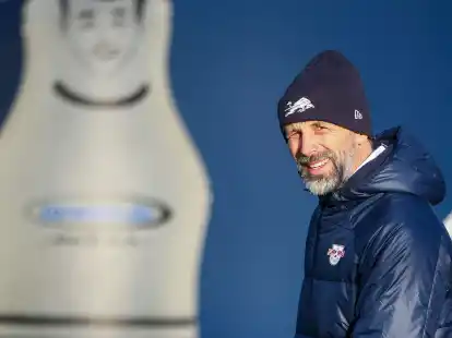 Leipzigs Trainer Marco Rose k&uuml;ndigt gegen Bern &laquo;viel frisches Personal&raquo; an.