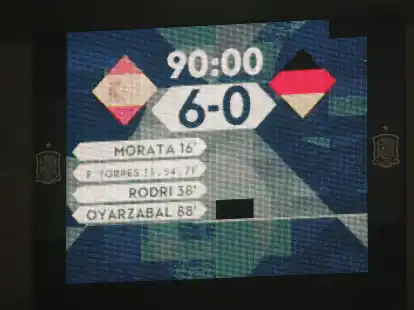 Im November 2020 verlor die DFB-Elf in der Nations League mit 0:6 gegen Spanien.
