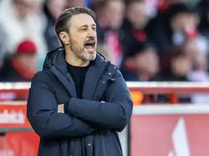 Niko Kovac bleibt trotz der Niederlage in Berlin Trainer des VfL Wolfsburg.