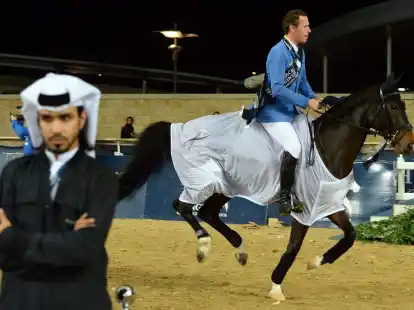 Christian Ahlmann geh&ouml;rt zum Sieger-Team bei der League of Nations in Abu Dhabi.