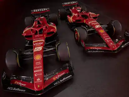 Ferrari hat seinen neuen Boliden f&uuml;r die Formel-1-Saison 2024 vorgestellt.