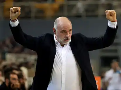 Bayern-Trainer Pablo Laso strebt im Pokal seinen ersten Titel in Deutschland an.