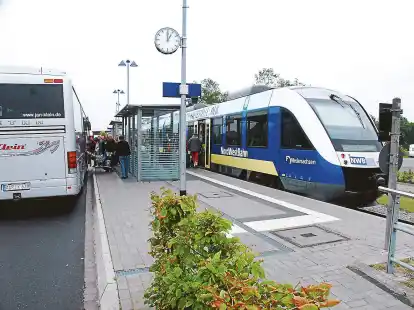 Der Bahnhof in Esens soll umgestaltet werden. Wie ist jedoch noch nicht klar.