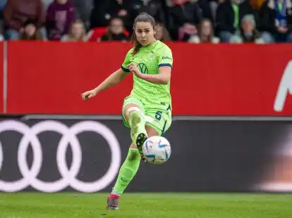 Eine der besten und popul&auml;rsten deutschen Fu&szlig;ballerinnen: Lena Oberdorf.