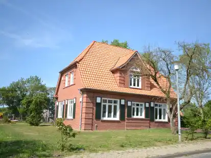 Ab dem 1. M&auml;rz die neue Heimat der Polizeistation Hinte: das Haus Simon.