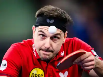 Timo Boll wird beim ersten WM-Spiel gegen die USA wegen einer Entz&uuml;ndung im Auge fehlen.