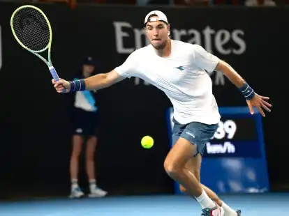 Jan-Lennard Struff ist in Rotterdam im Achtelfinale ausgeschieden.