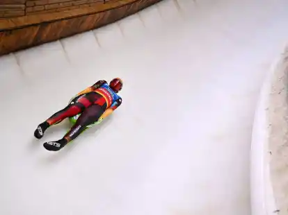 Kam beim Weltcup in Oberhof als Zweiter auf das Podest: Max Langenhan.