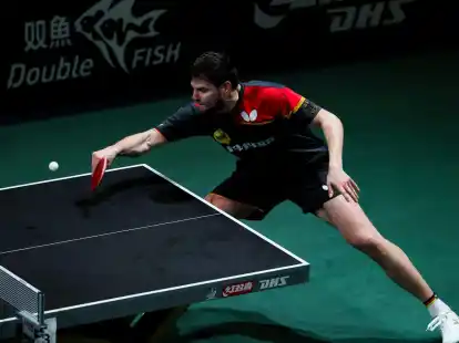 Ovtcharov holte bei der Team-WM den entscheidenden dritten Punkt f&uuml;r Deutschland beim 3:2 gegen Kasachstan.