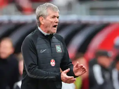 FCK-Coach Friedhelm Funkel kann den &Auml;rger der Fans &laquo;ein St&uuml;ck weit&raquo; nachvollziehen.