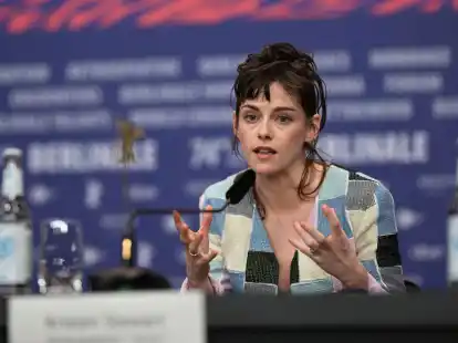US-Schauspielerin Kristen Stewart stellte auf der Berlinale den Film &laquo;Love Lies Bleeding&raquo; vor.