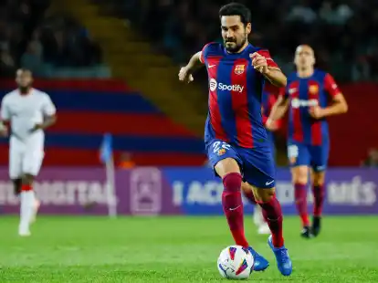 Ilkay G&uuml;ndogan trifft mit dem FC Barcelona in der Champions League auf den SSC Neapel.