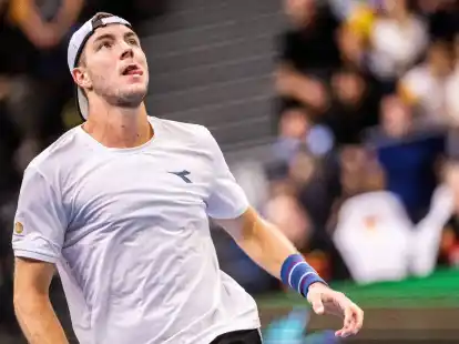 F&uuml;r Jan-Lennard Struff ist das Turnier in Doha bereits beendet.