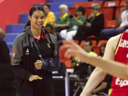 Satou Sabally hat mit einer Verletzung zu k&auml;mpfen.