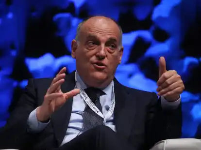 Javier Tebas ist der Pr&auml;sident der spanischen La Liga.