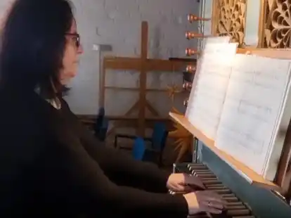 Organistin Karin Strietzel-Gerdes verabschiedet sich in den Ruhestand.