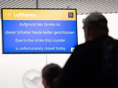 Bald wieder Streik? Die Lufthansa befindet sich gleich in mehreren Tarifkonflikten.