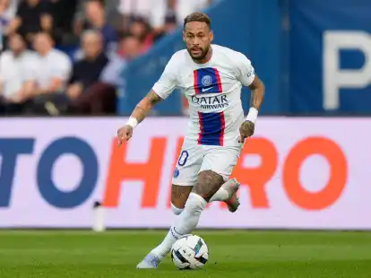 Neymar war im Jahr 2017 f&uuml;r 222 Millionen Euro nach Paris gewechselt.