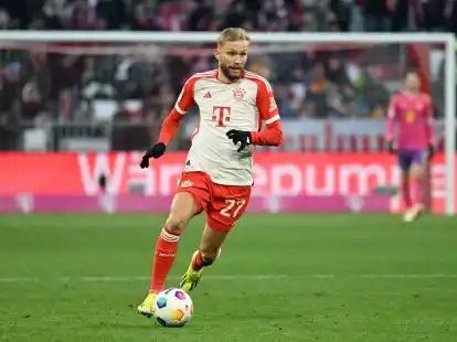 Konrad Laimer kehrte am Mittwoch ins Teamtraining der Bayern zur&uuml;ck.