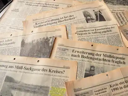 &Uuml;ber die Eignung der Deponie K&auml;seburg wird seit Jahrzehnten diskutiert.