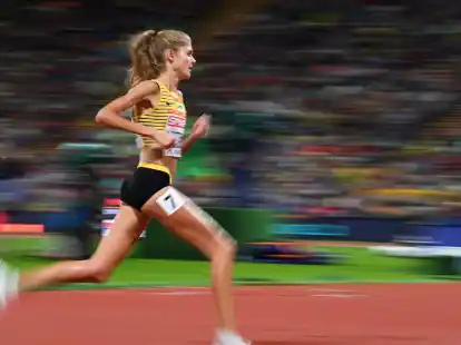 Beim ersten Start im Olympia-Jahr klappte es f&uuml;r Konstanze Klosterhalfen nicht wie erhofft.