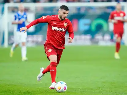 Der Stuttgarter Deniz Undav spielt eine starke Saison.