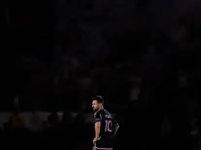 Lionel Messi traf in der zweiten Minute der Nachspielzeit zum Ausgleich.