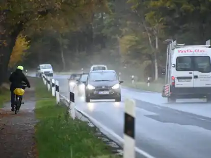 Wird nicht mehr in diesem Jahr ausgebaut: der Radweg zwischen Wahnbek und Rastede